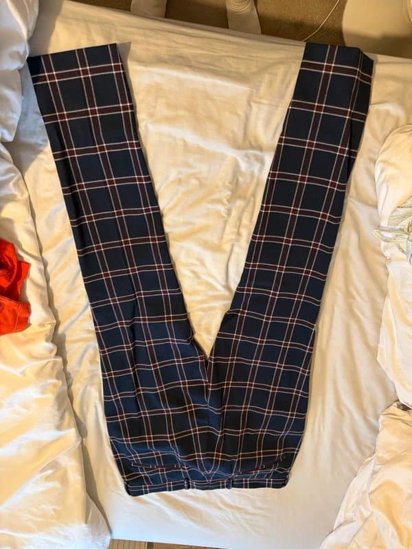 ASOS Tartan suit trousers