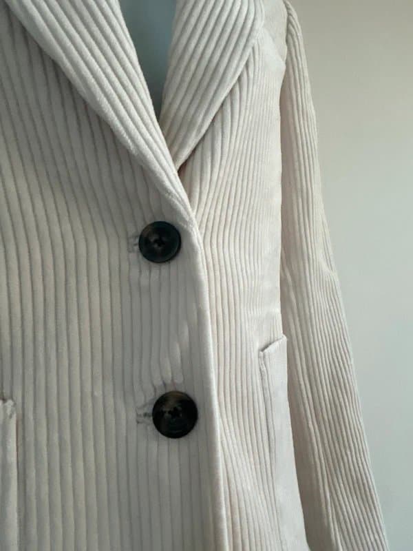 Boden * NEW * (shop floor/ with tags) Boden Corduroy Oversized Blazer Ivory (RRP£140)