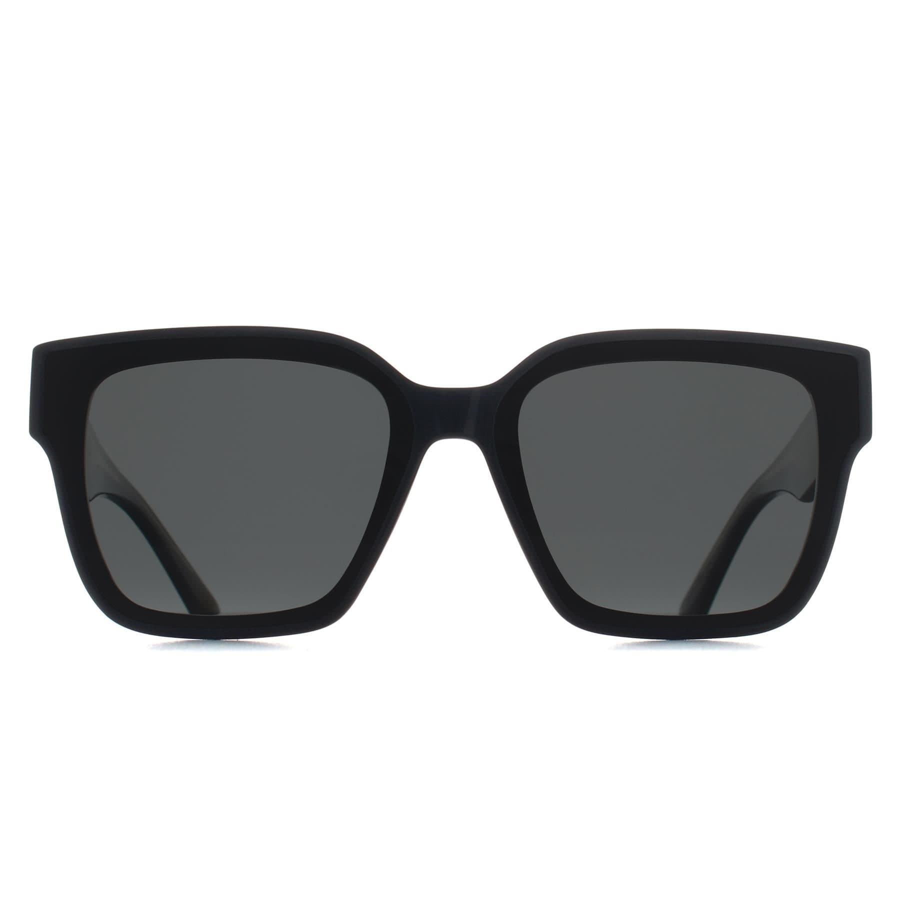 Quay Quay Women's Square Black Polarized Drive In Sunglasses