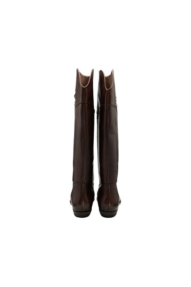 Ravel Ravel Women's 'Forge' Leather Knee-High Boots in Brown - 3