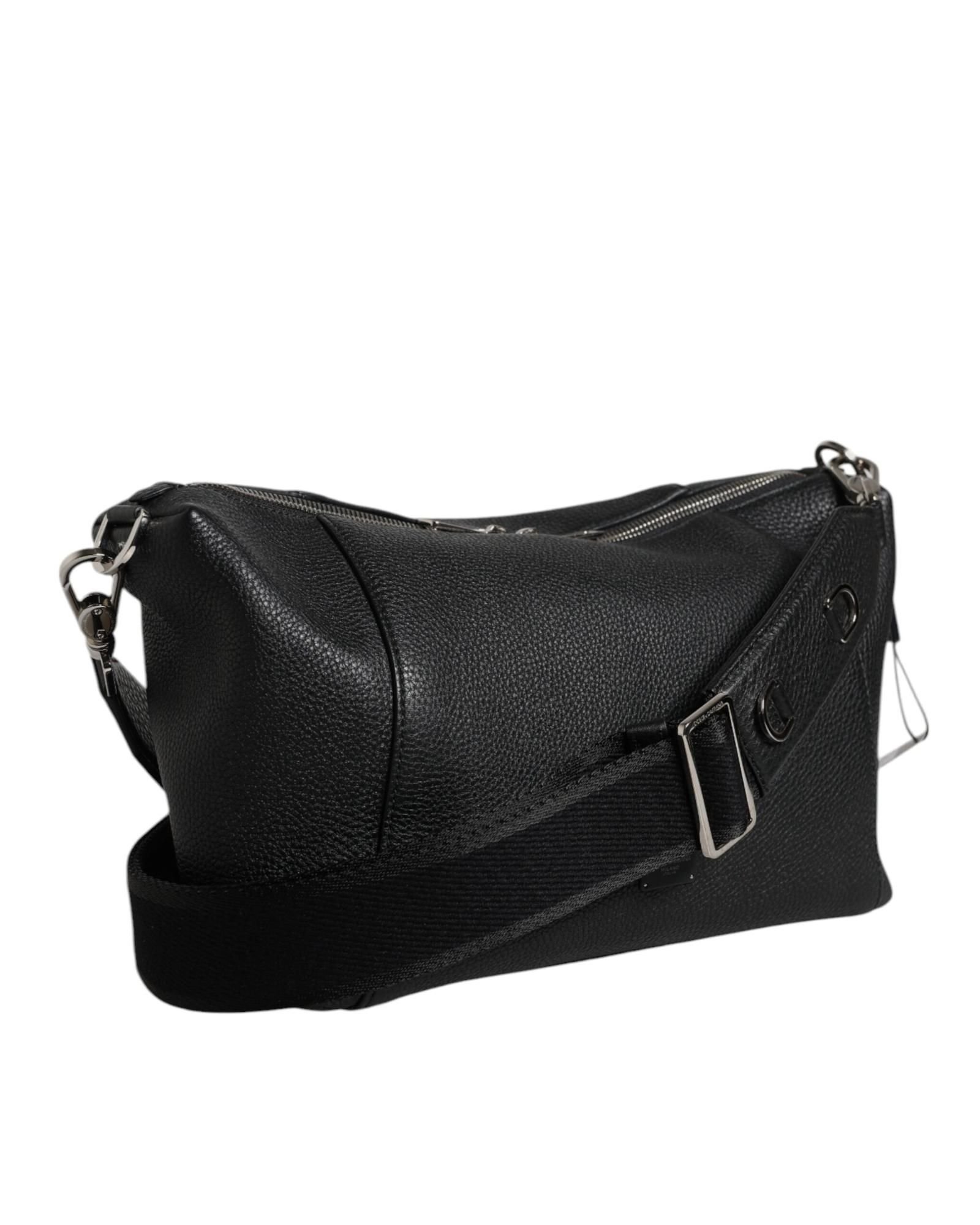 Dolce & Gabbana Dolce & Gabbana Women's Gold White Textile Leather AMORE Shoulder Strap - 4