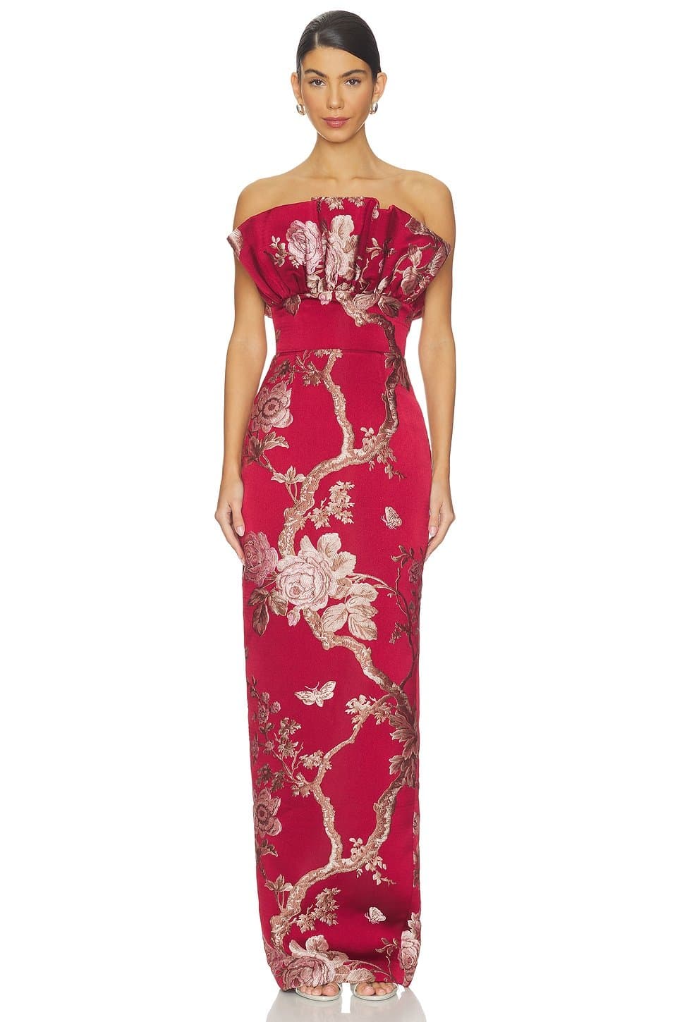 revolve Noah Brocade Gown
