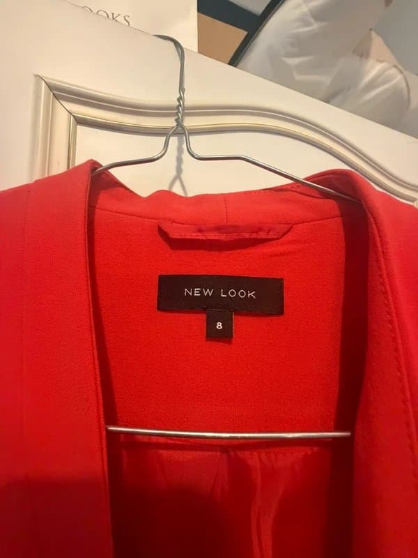 New Look Red Blazer
