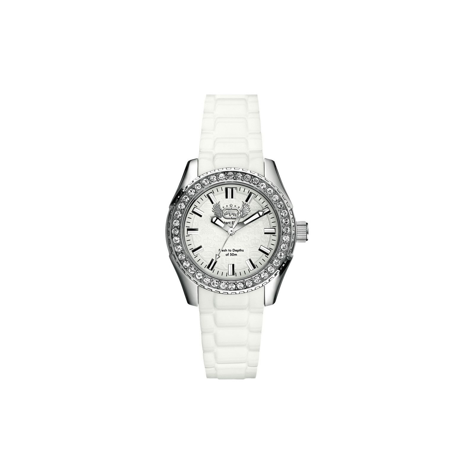 Marc Ecko Marc Ecko Women's E11599M2 The Grandee Quartz Watch in White - 1