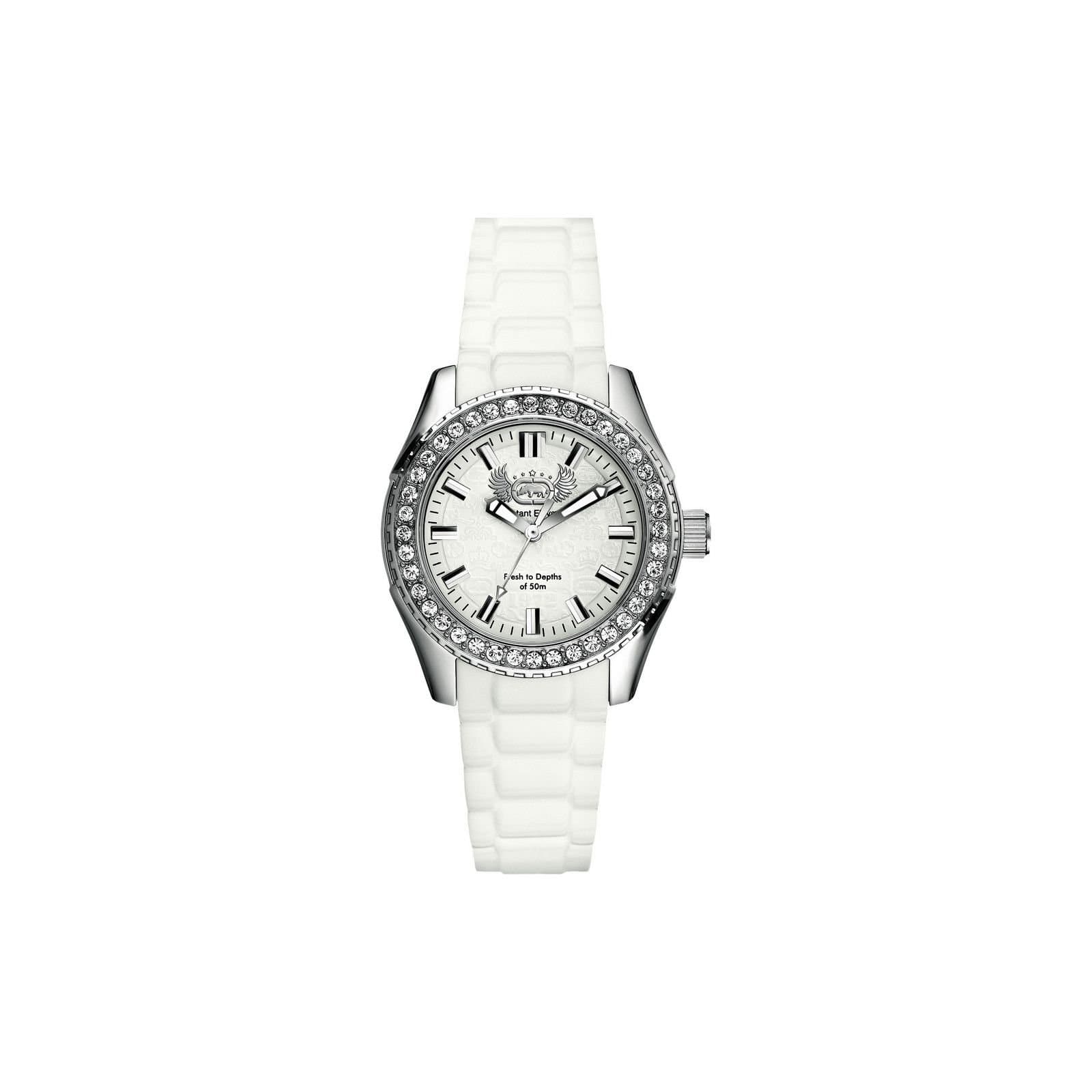Marc Ecko Marc Ecko Women's E11599M2 The Grandee Quartz Watch in White