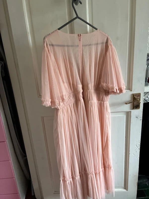 ASOS Pink petite tulle dress- Size 14 BNWT