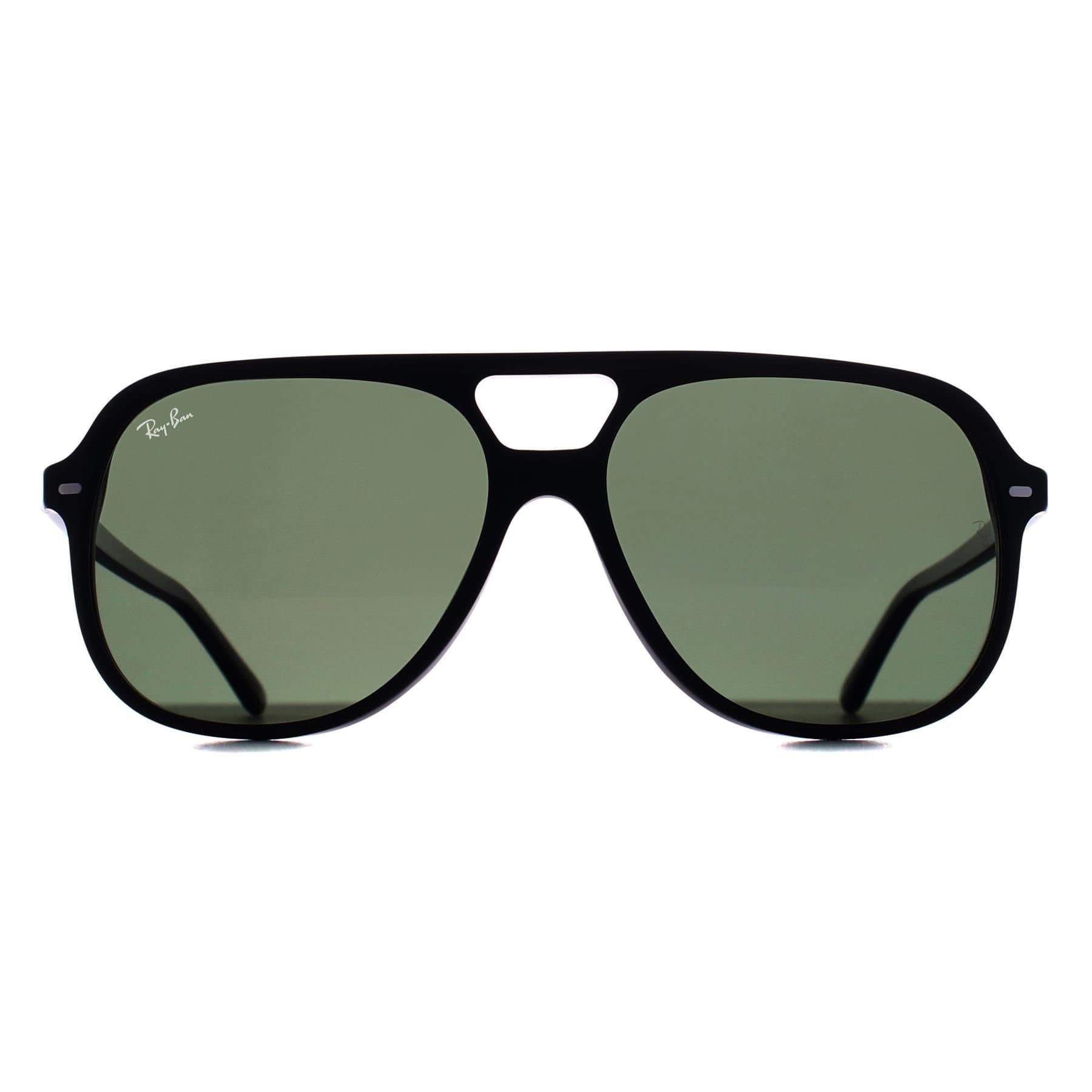 Ray-Ban Ray-Ban Men's Square Black G-15 Green Polarized RB2198 Bill