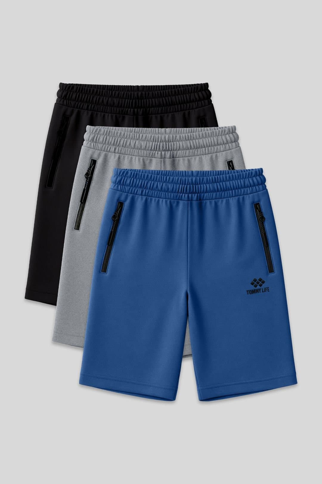 Tommy Life Tommy Life Men's Jersey Shorts in Blue