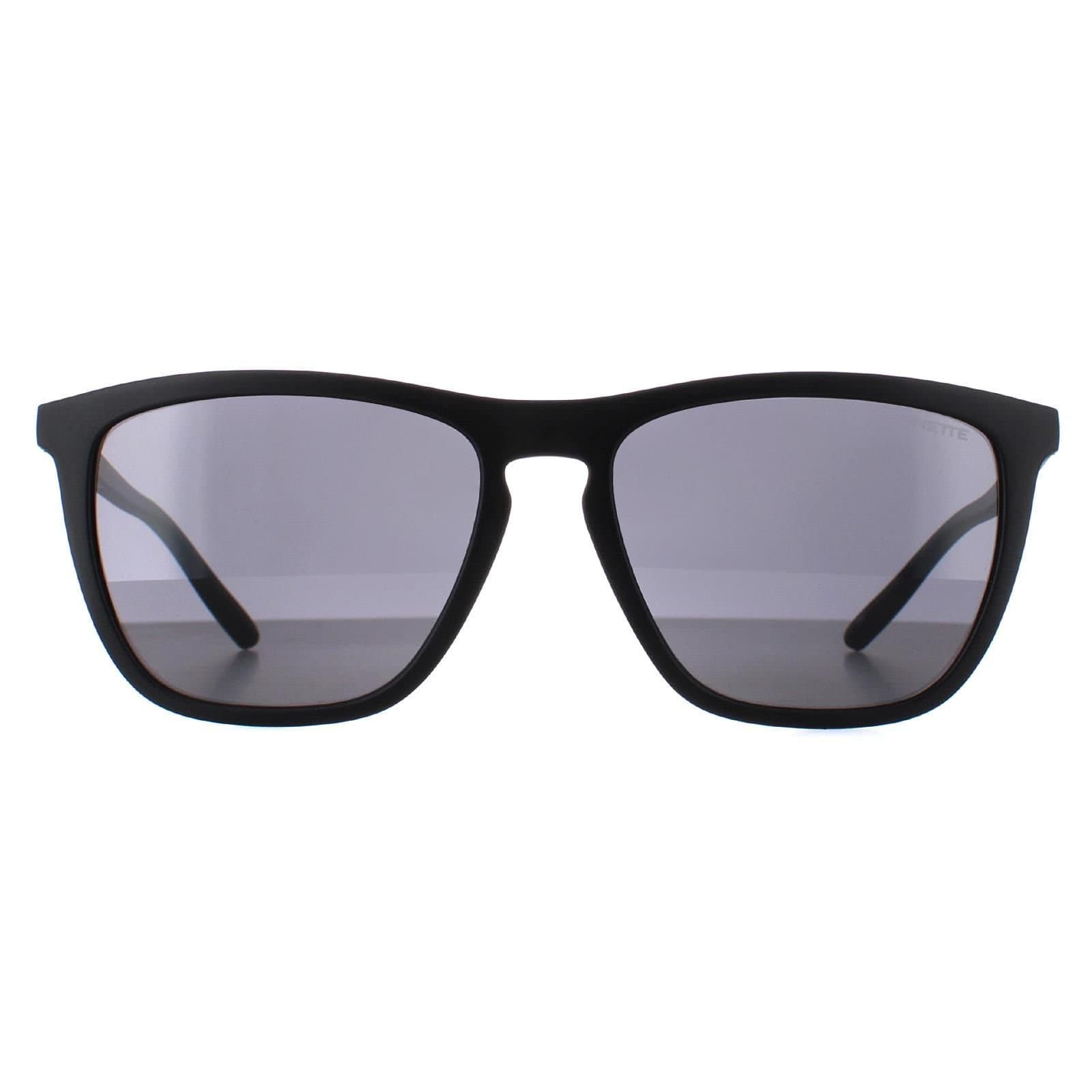 Arnette Arnette Men's Square Matte Black Dark Grey AN4301 Fry