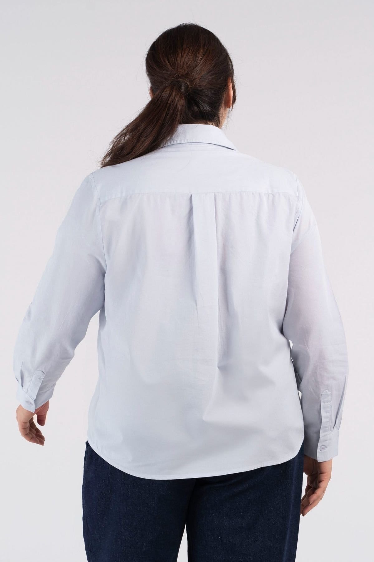 Kettlewell Kettlewell Women's Mayfair Classic Shirt in Pale Blue - 4