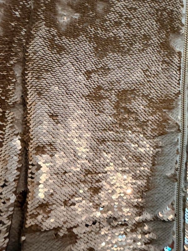 Ted Baker White and gold sequin Ted baker blazer