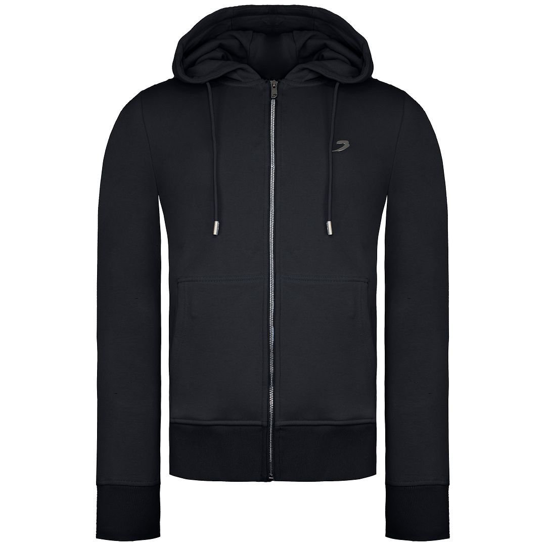 BoxRaw BoxRaw Men's Long Sleeve Zip Up Graphic Logo Grey Marciano Track Jacket - 4