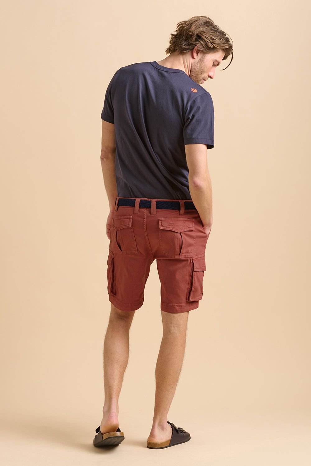 Brakeburn Brakeburn Men's Red Cargo Short - 2