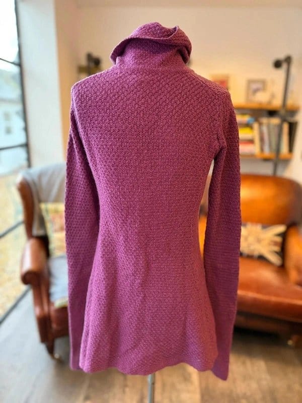 Patagonia Patagonia Purple Merino Wool Cardigan Size XS Sustainable Outdoor Knit - 1