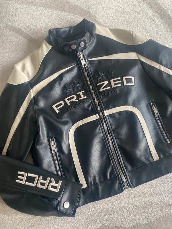 Bershka Bershka Leather Racer Jacket RP £50