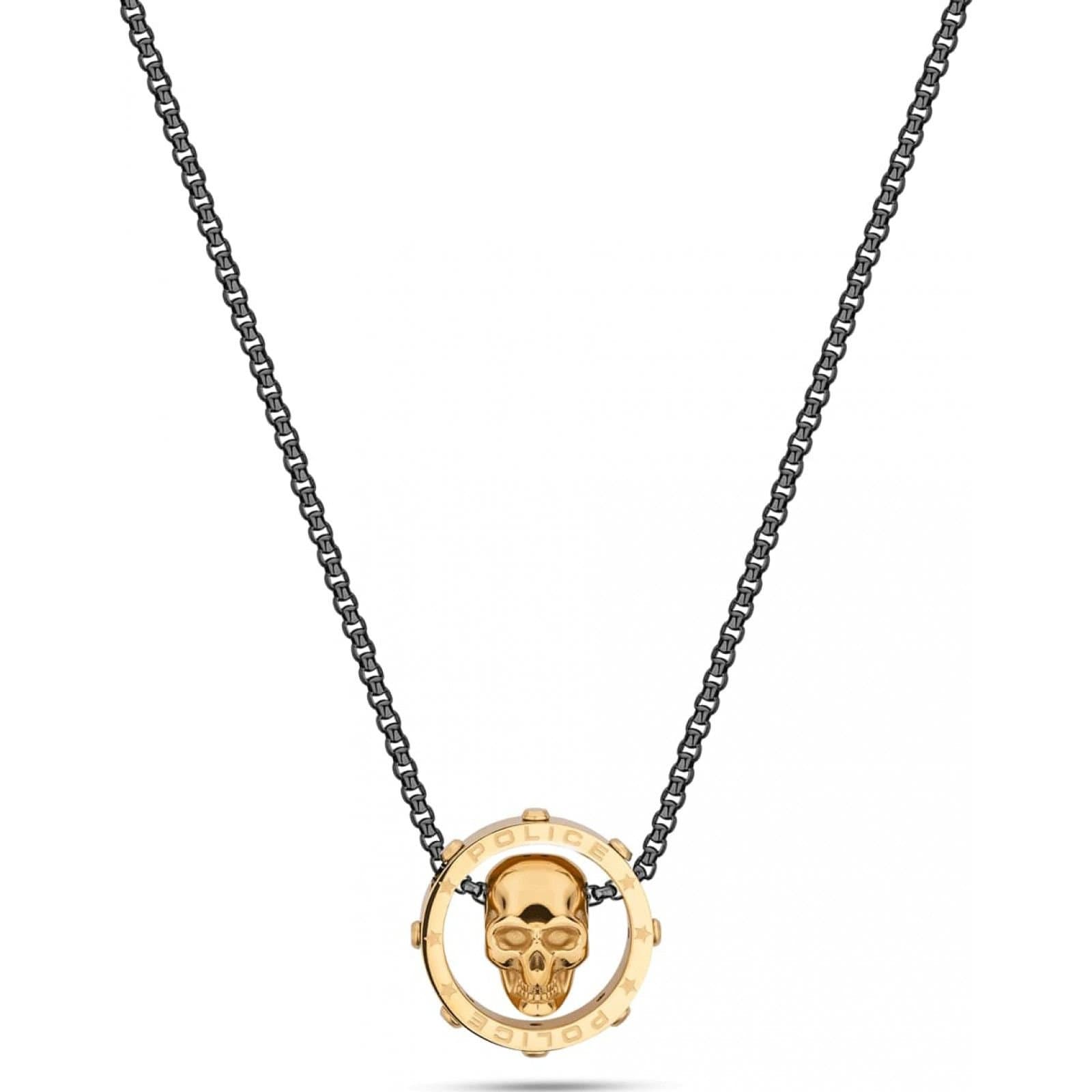 Police Police Men's PEAGN2212102 Necklace in Silver