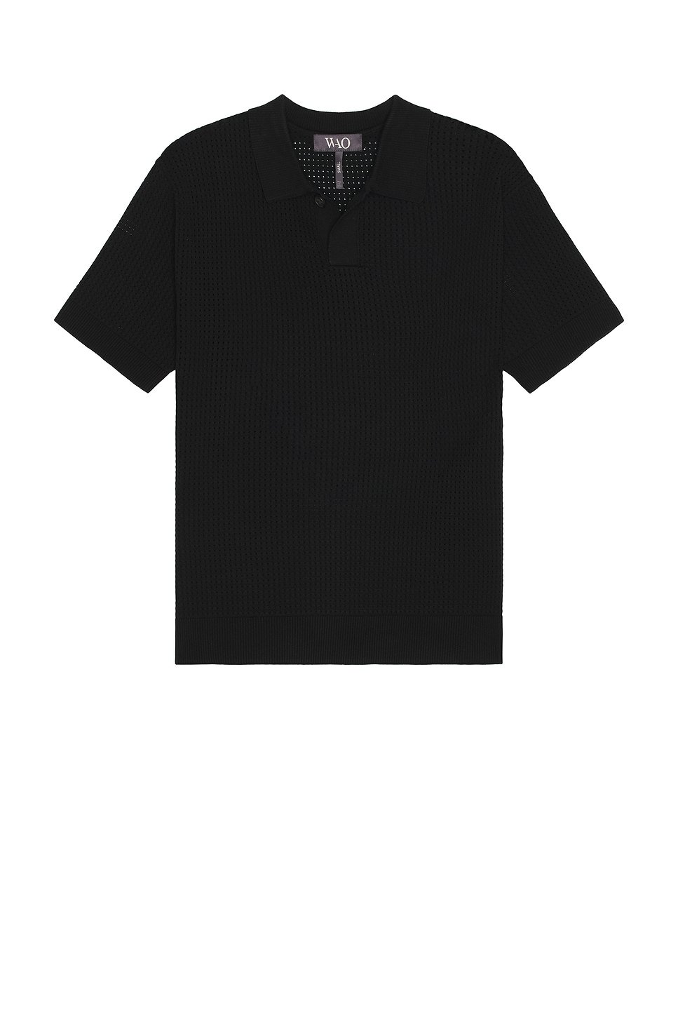 revolve Relaxed Open Knit Polo - 1