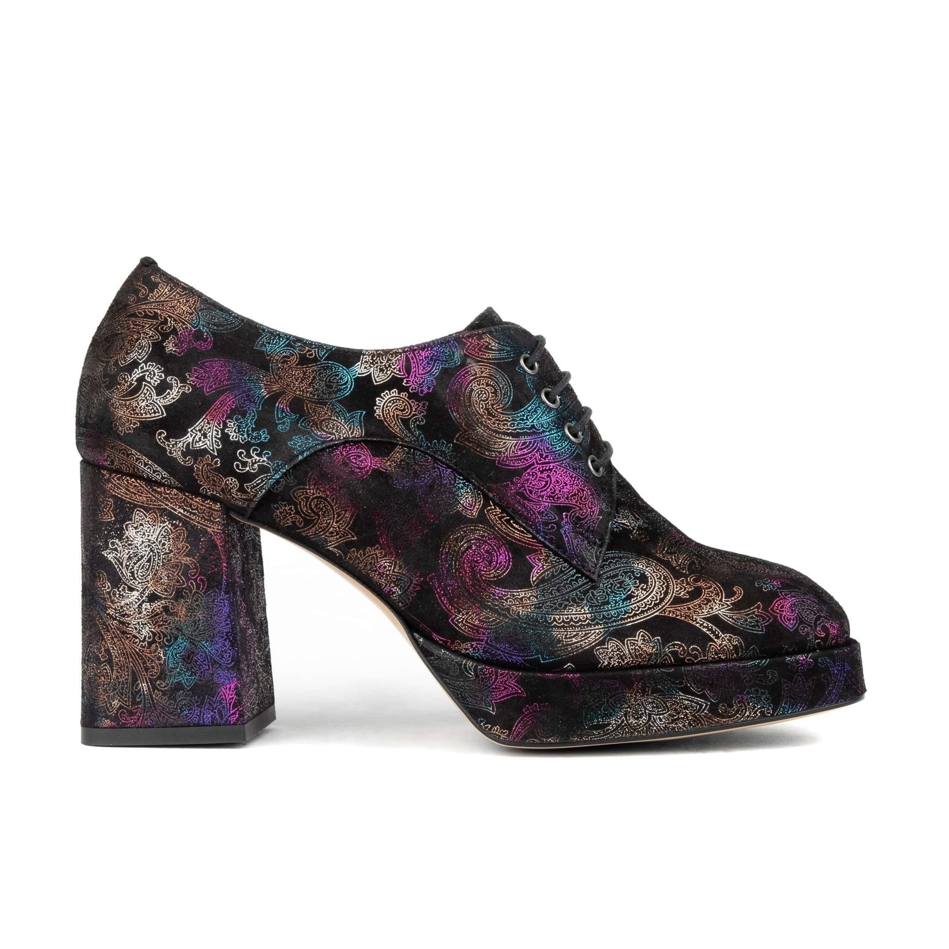Embassy London Embassy London Women's Roulette Platform - Black Foil