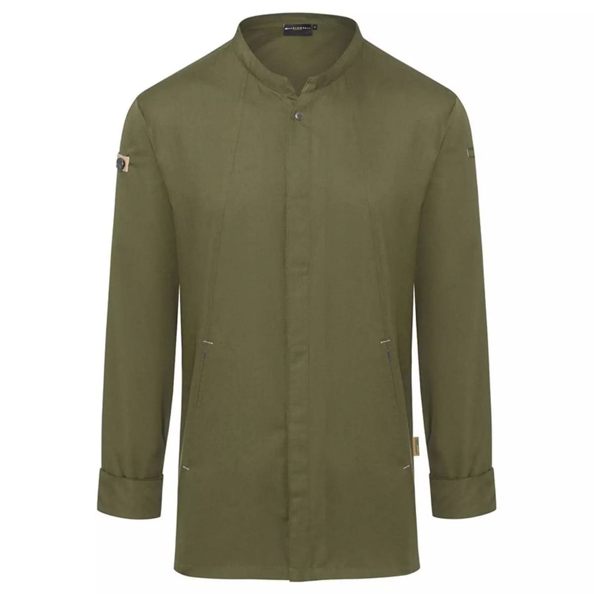 Karlowsky Karlowsky Men's Green-Generation Chef Jacket in Bottle Green - 1