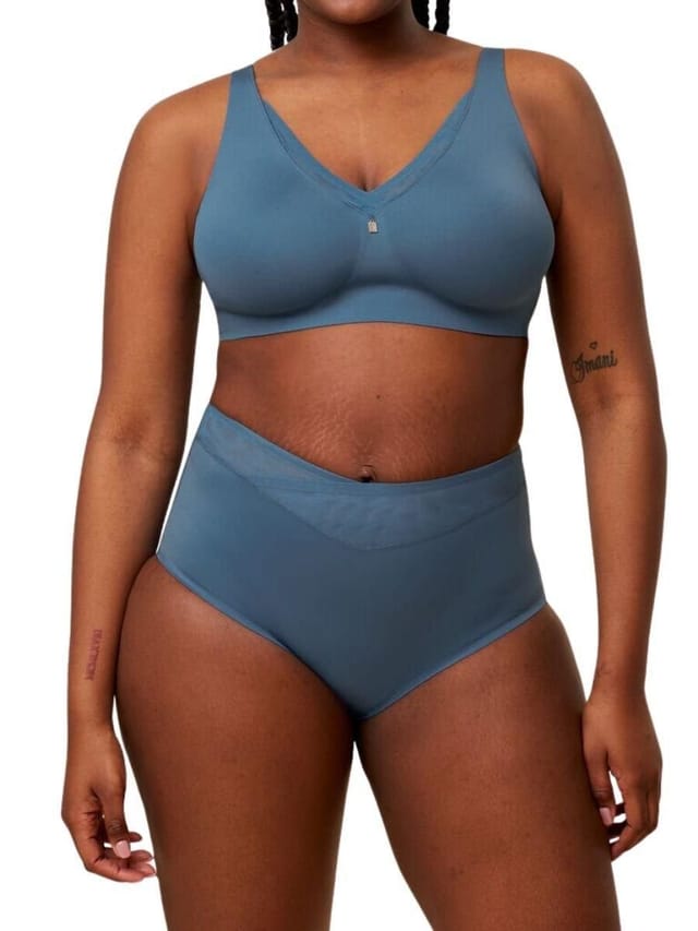 Triumph Triumph Women's True Shape Sensation Minimizer Bra in Blue - 2