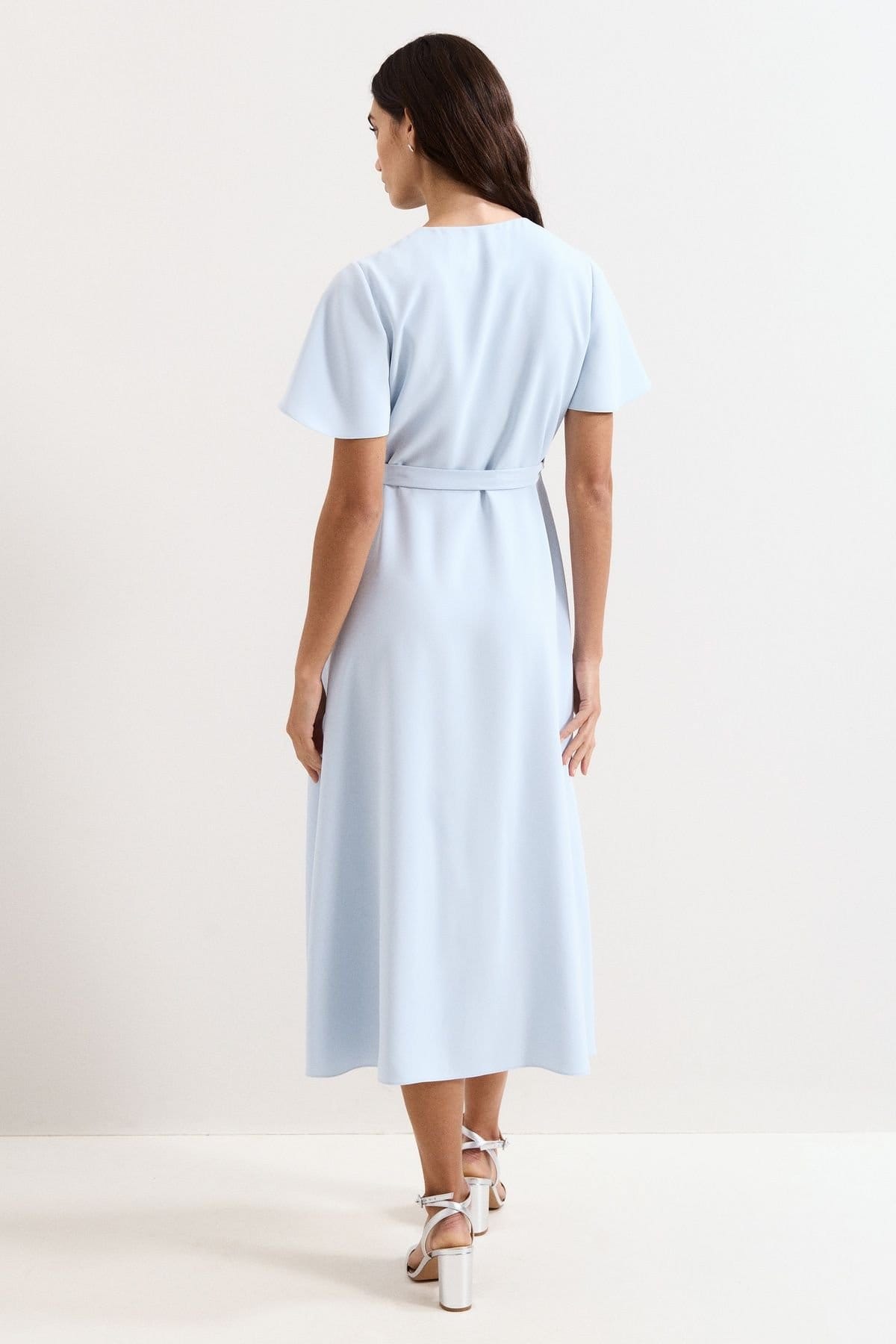 Phase Eight Phase Eight Women's Petite Julissa Dress in Baby Blue - 4