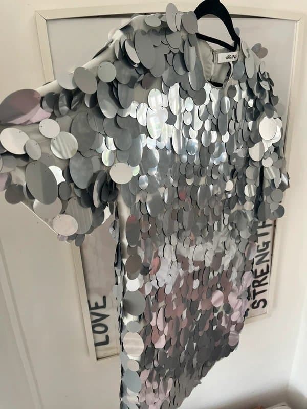 arrange Arrange @ asos Large all over sequin t-shirt mini dress size 8 #party hen wedding festival prom