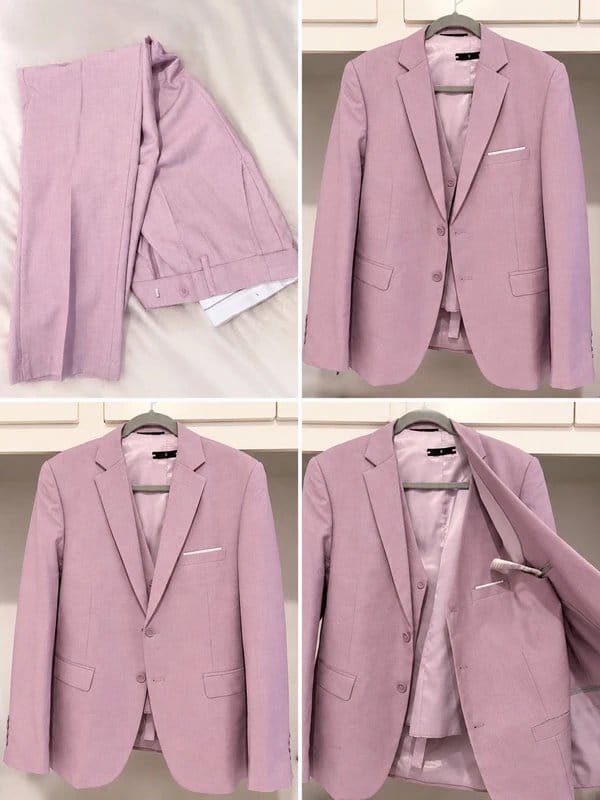 ASOS Men’s 3-Piece Suit Set – Blazer, Vest & Trousers - 1