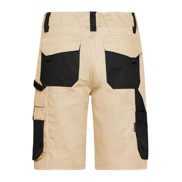 James and Nicholson James and Nicholson Men's Strong Cargo Shorts in Stone - 2