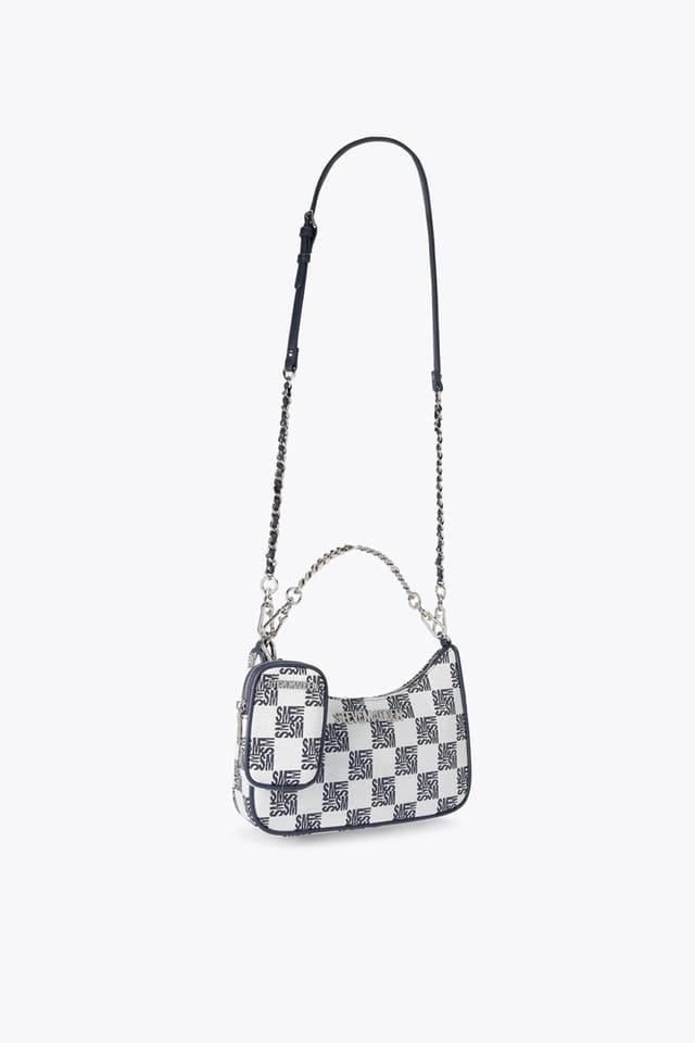 Steve Madden STEVE MADDEN Women's 'Vital Bag Blue White' Fabric - 2
