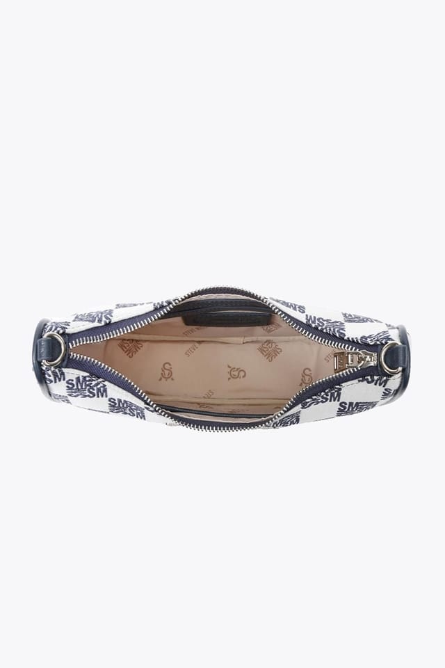 Steve Madden STEVE MADDEN Women's 'Vital Bag Blue White' Fabric - 3