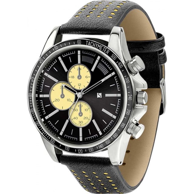 Spirit Spirit Men's ASPG61 40mm Quartz Watch in Black - 2