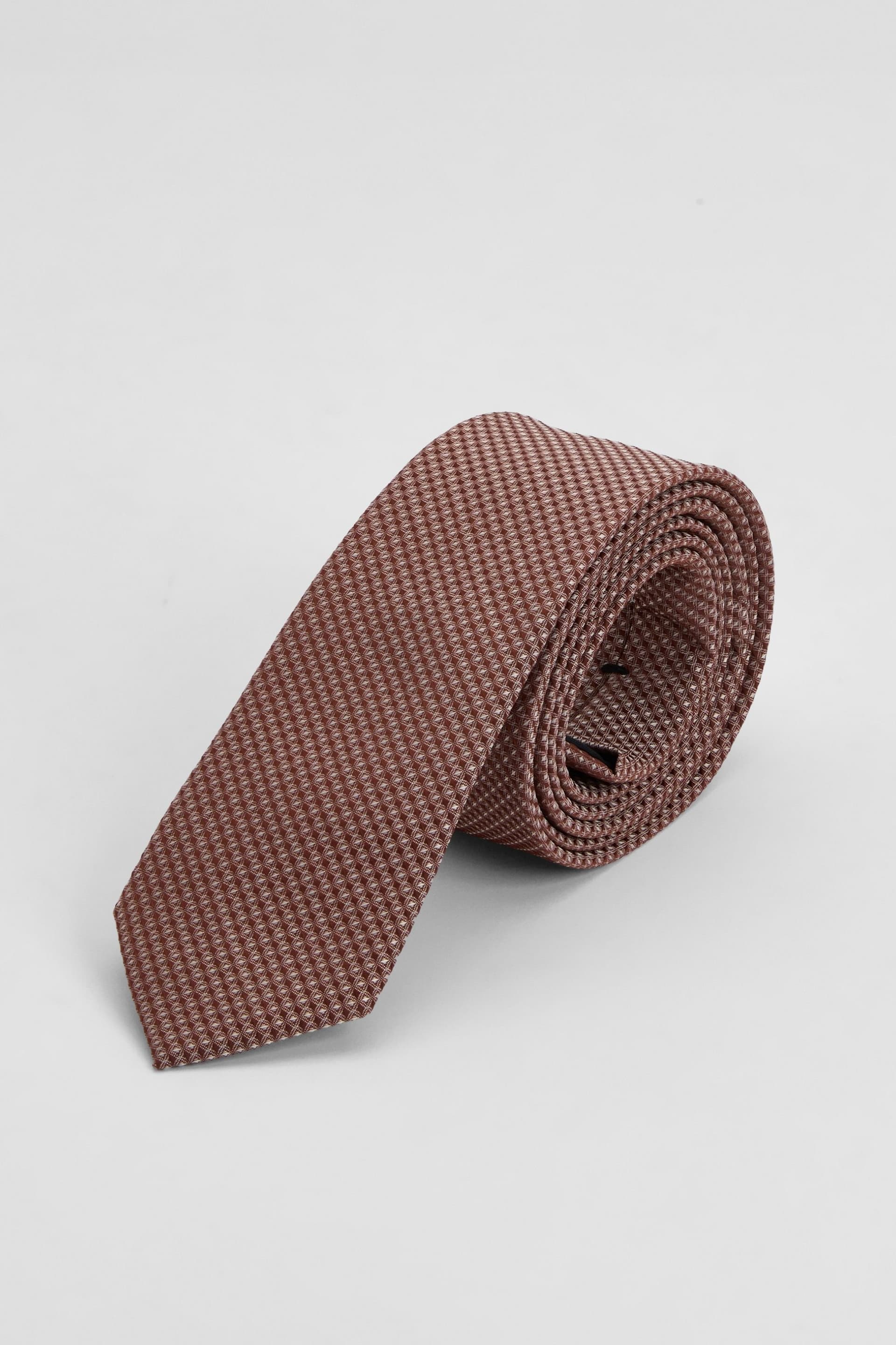 Burton Burton Men's Light Brown Textured Tie