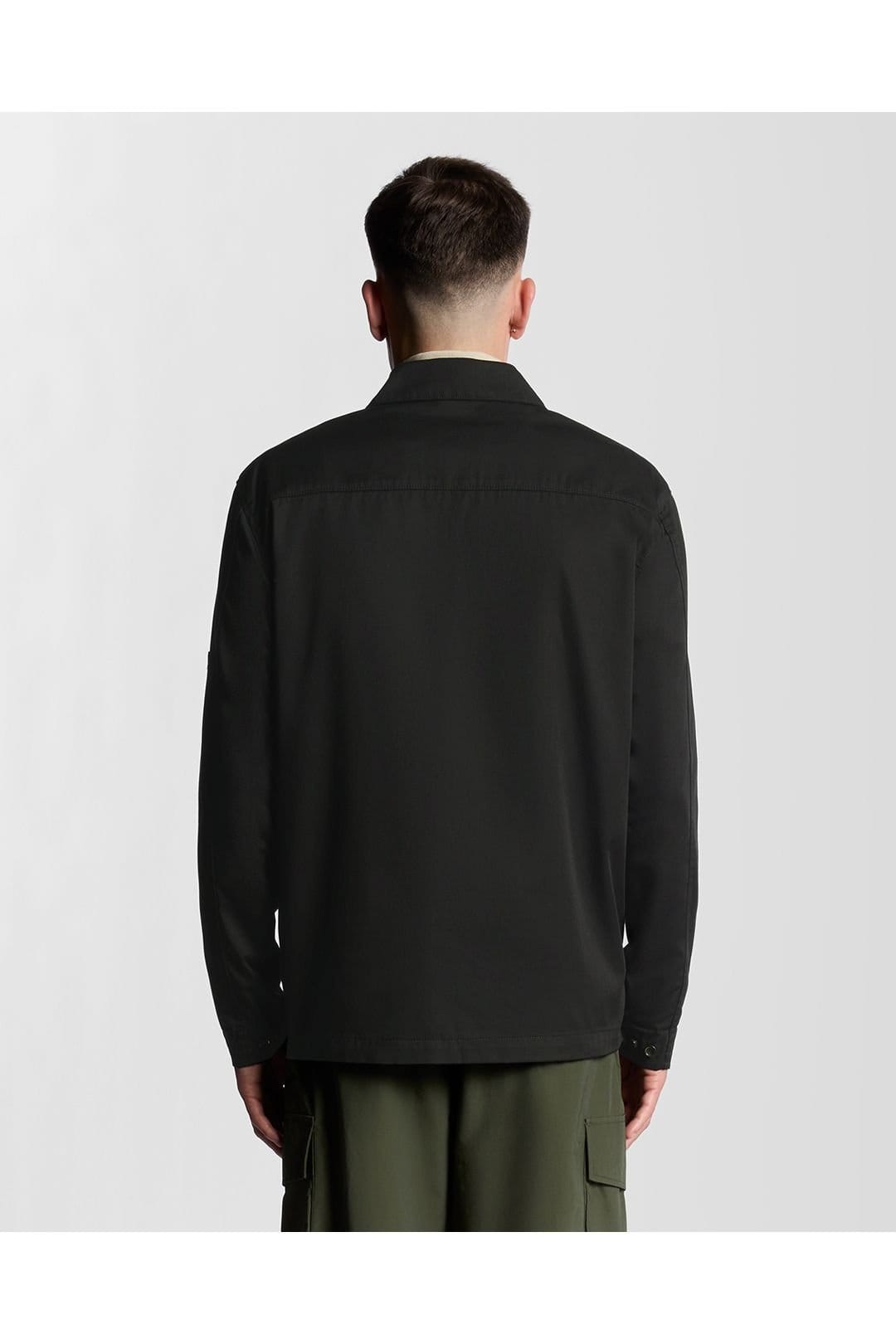 Lyle & Scott Lyle & Scott Men's Multi Pocket Overshirt Jet Black - 4