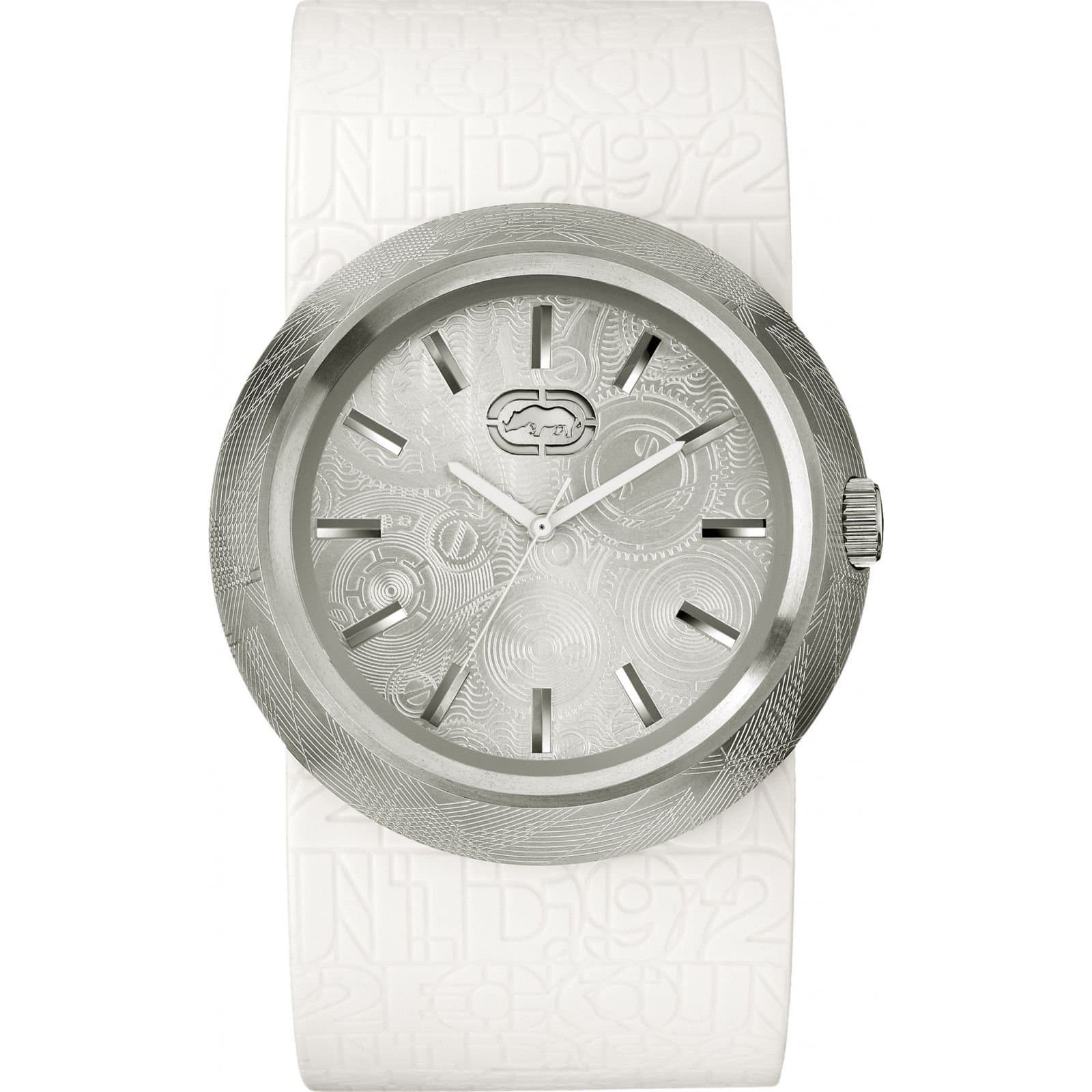 Marc Ecko Marc Ecko Men's E11534G2 52mm Quartz Watch in White