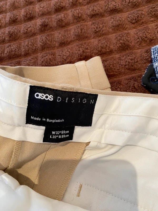 ASOS Design X2 pairs of Man Asos Design trousers