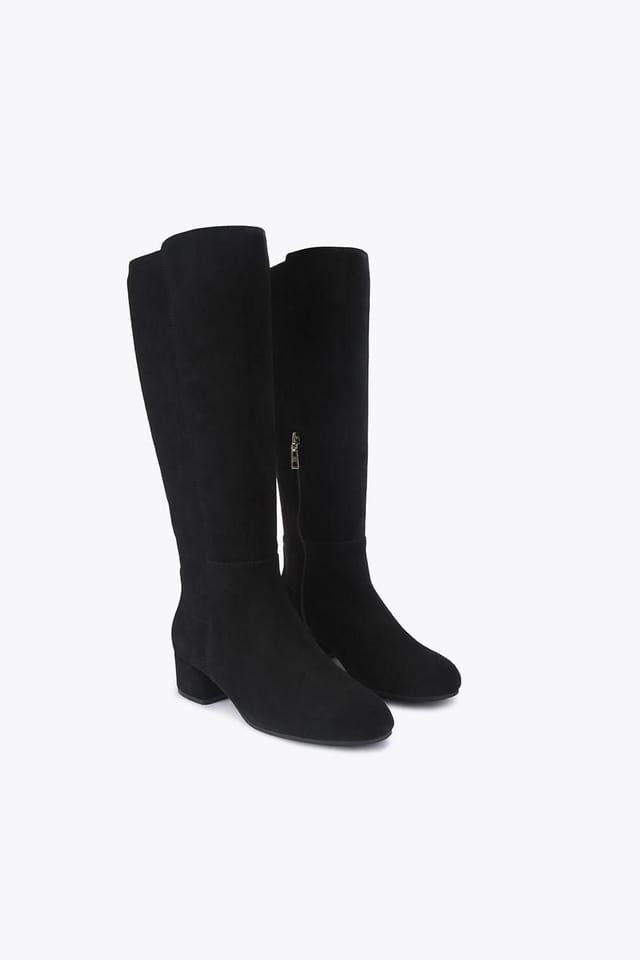 Carvela Carvela Women's 'Gaia Knee' Suede Boots in Black - 2