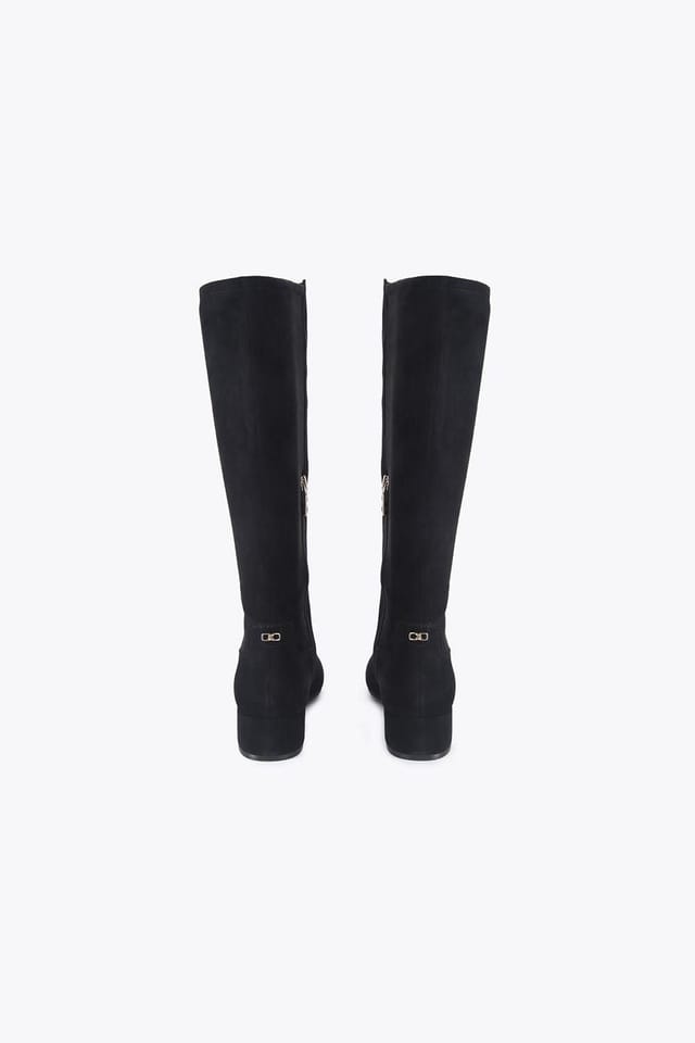 Carvela Carvela Women's 'Gaia Knee' Suede Boots in Black - 3