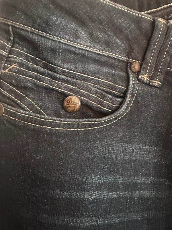 Diesel diesel flare jeans dark wash low rise bootcut y2k denim w32 l34