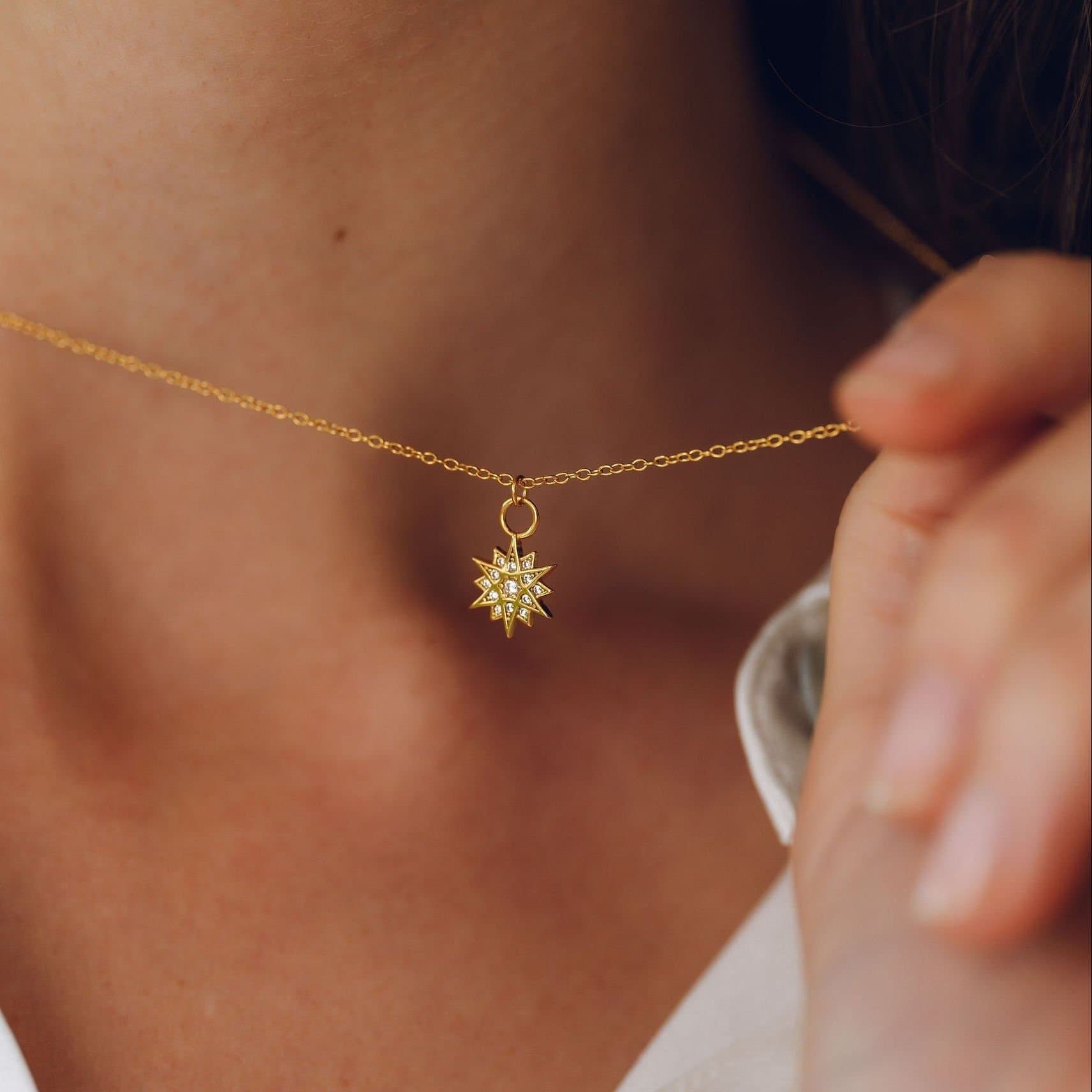 Gold Trip Gold Trip Women's Celestial Star Necklace in Gold