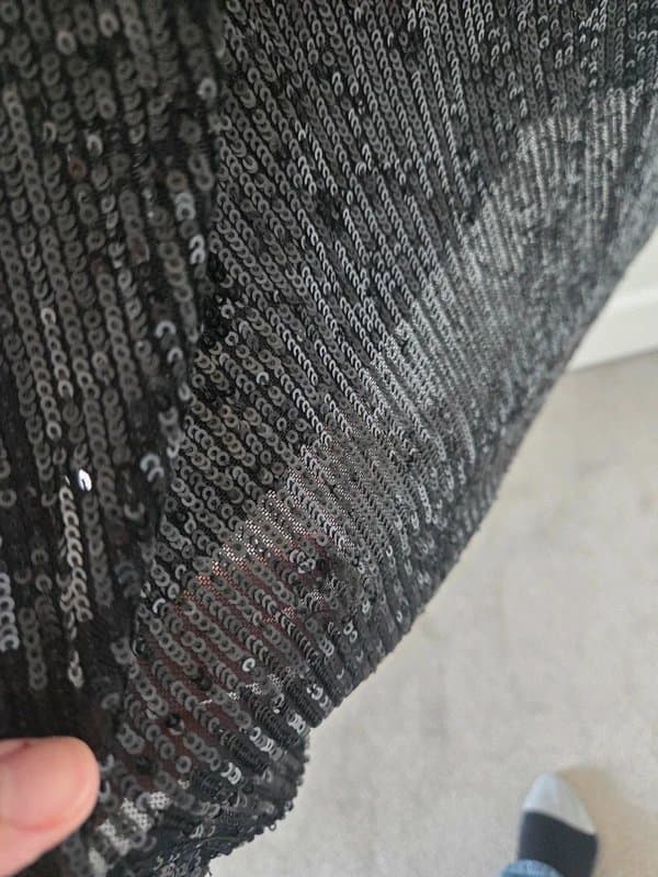 New Look Black sequin dress