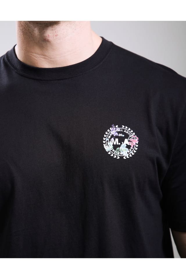 Marshall Artist Marshall Artist Men's Renaissance T-Shirt Back Print T-Shirt Black - 3