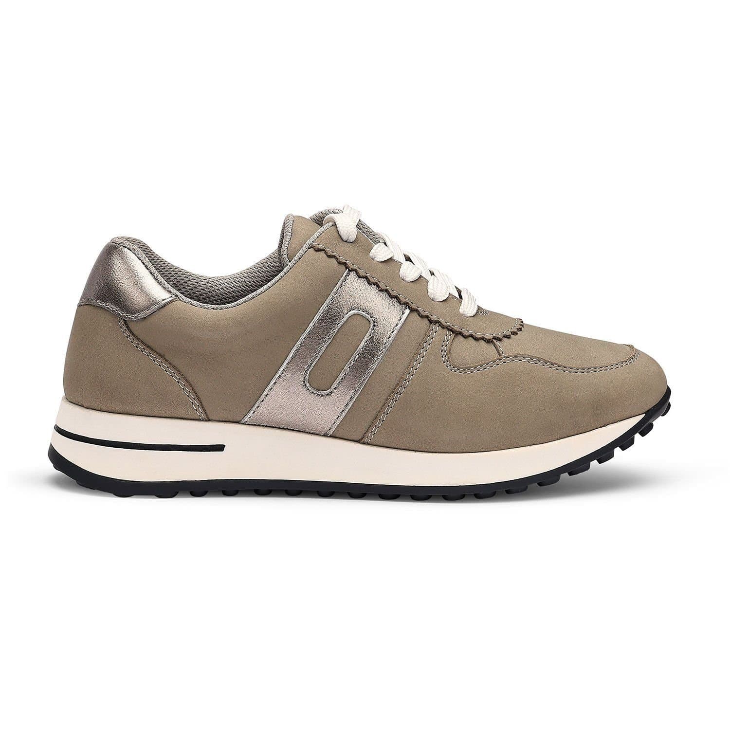 Hotter Hotter Women's Wide Fit 'Revival' Trainers in Mid Grey