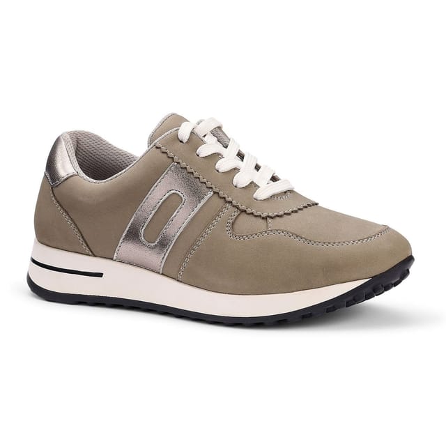 Hotter Hotter Women's Wide Fit 'Revival' Trainers in Mid Grey - 2