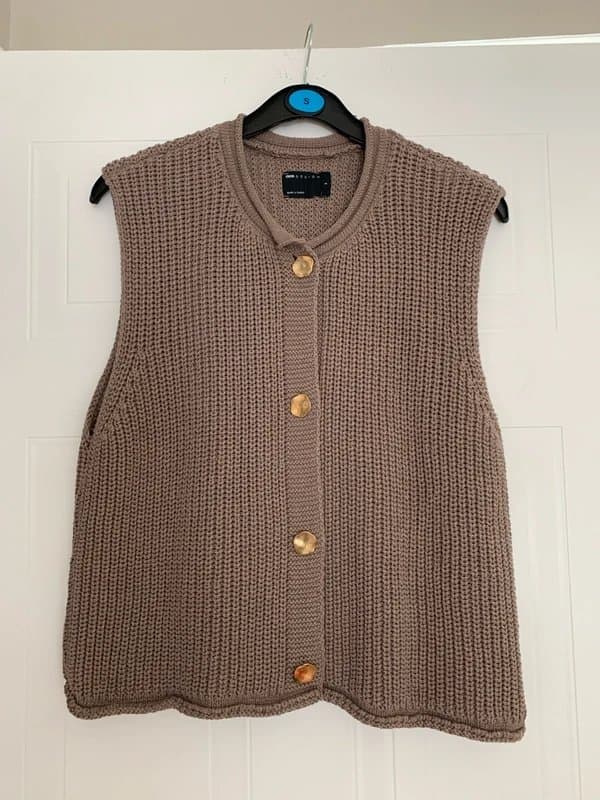 ASOS Design ASOS by design Taupe waistcoat size S BNWOT
