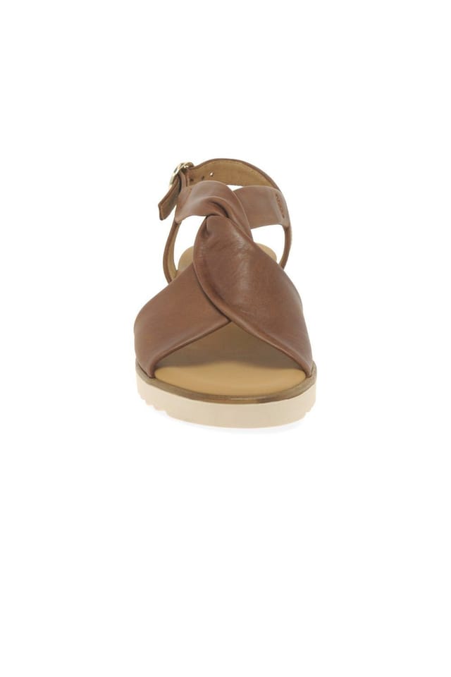 Gabor Gabor Women's 'Rich' Low Heeled Sandals in Camel - 3