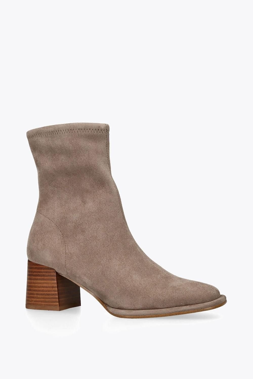 Steve Madden STEVE MADDEN Women's 'Nextstep Taupe' Suede Boots in Taupe - 4