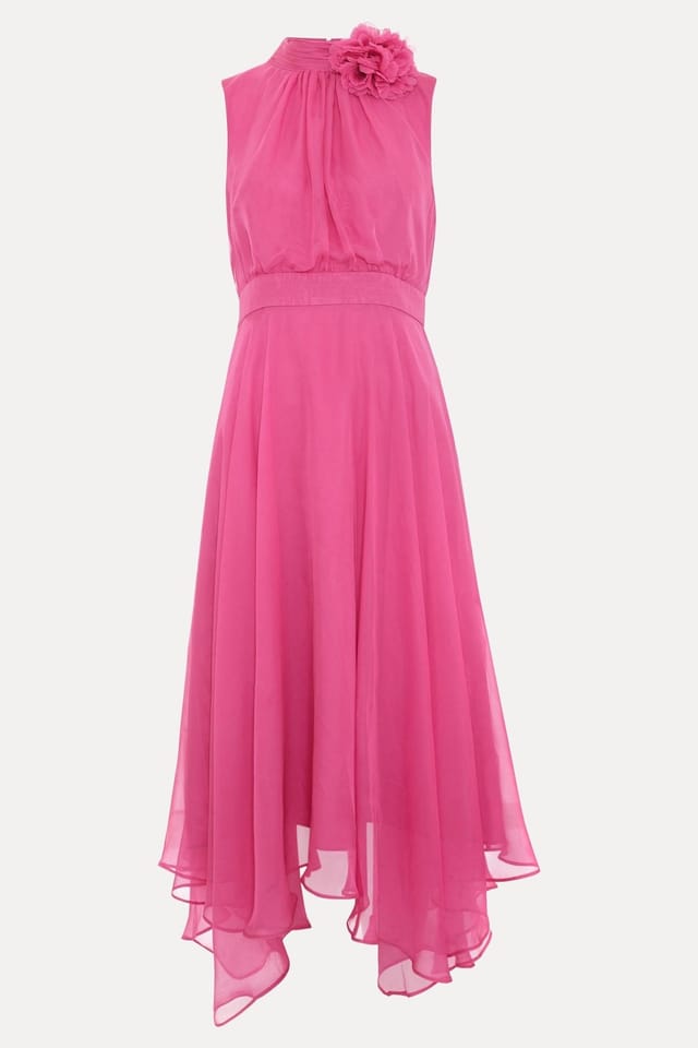 Phase Eight Phase Eight Women's Lucinda Floral Dress in Fuchsia - 2