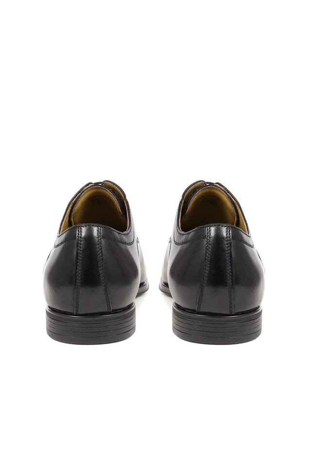 Jones Bootmaker Jones Bootmaker Men's Middleham Leather Oxford Shoes in Black - 3