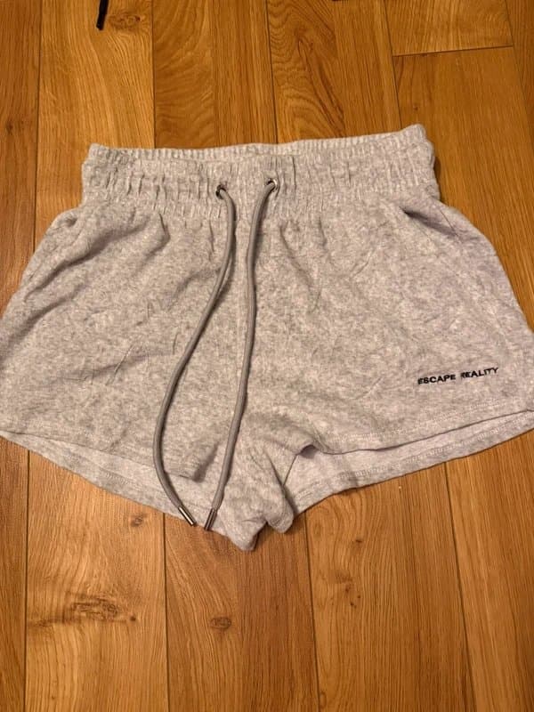 Bershka Beeshka velour shorts