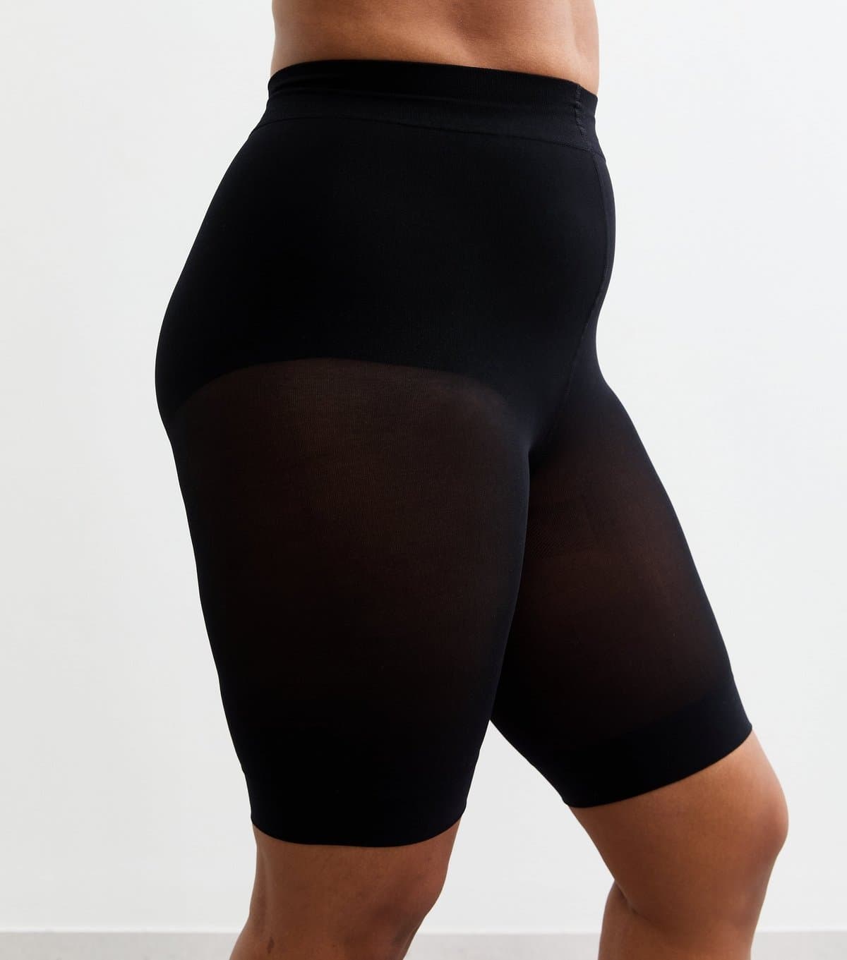 New Look Plus Size Black Anti Chafing Shorts Curves New Look